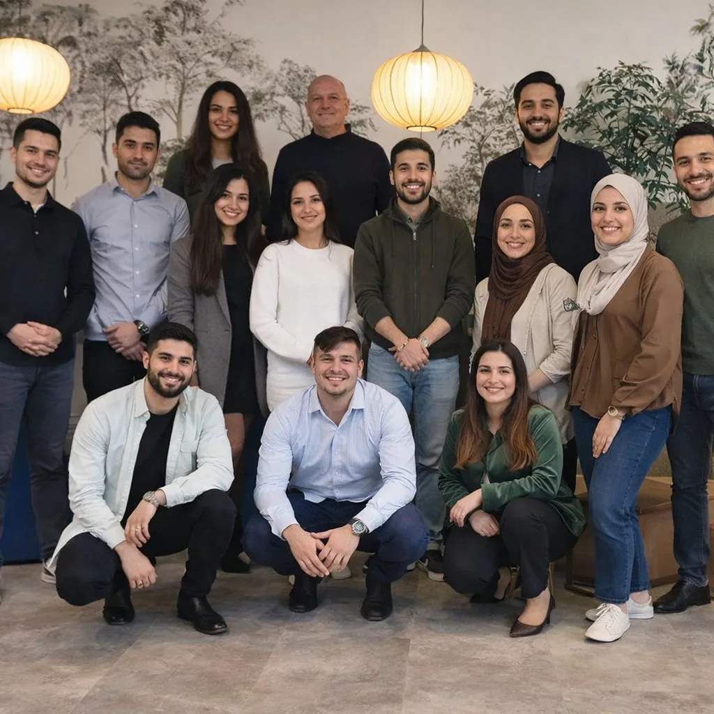 Photo de groupe de l’équipe EOS Partners